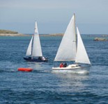 Voiliers sur l'eau Voilier en Bretagne