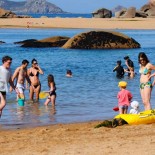 Baignade et bord de plage