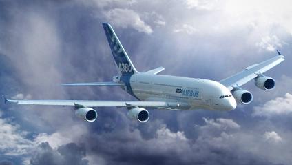 Airbus A380 en vol
