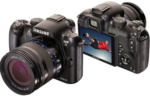 Samsung NX10 - Boitier