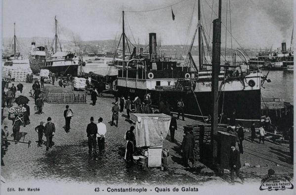 Contantinople - Quai de Galata