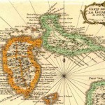 Ancienne carte de la Guadeloupe