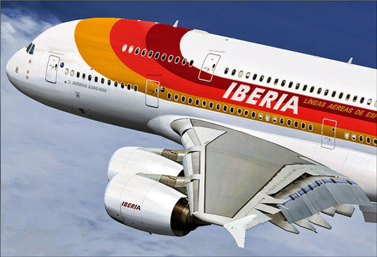 Iberia avion