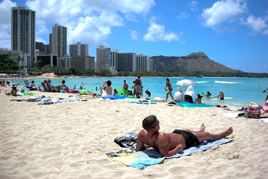 Waikiki beach