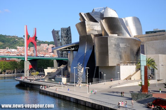 Bilbao - Musée Guggenheim pont