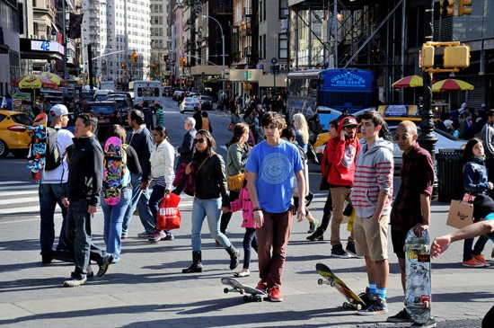 New-York - Skateur