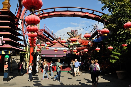 Parc du Tivoli - Roller Coaster