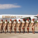 Avion et hotesses emirates