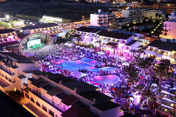 Hotel à Ibiza - Fête