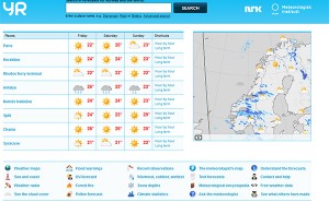 Site météo yrno