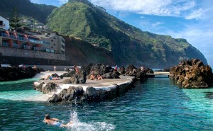 Baignade à Madère