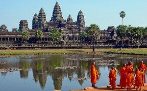Angkor Vat - Moines