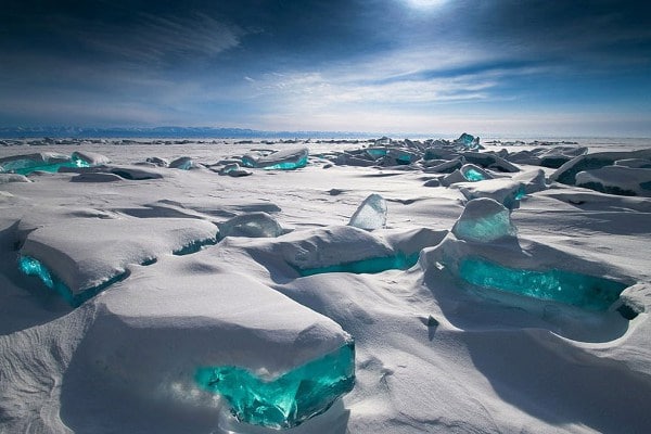 Lac Baikal en Russie