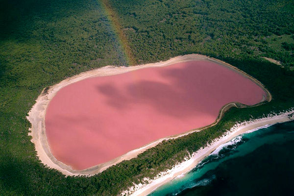 Lac Hillier en Australie