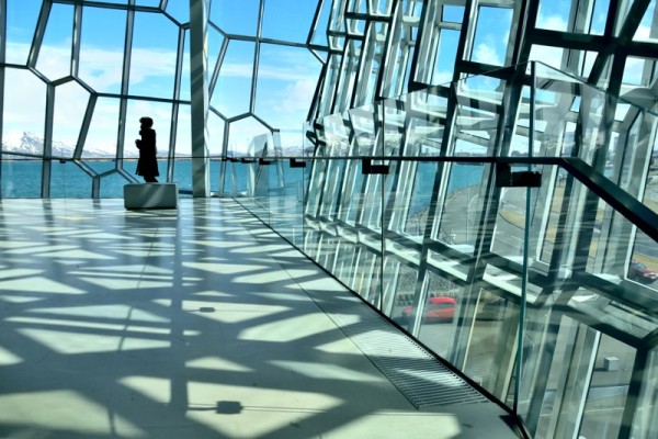 Islande - Harpa vue sur la mer