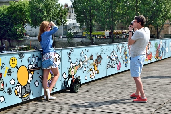 amoureux pont des arts