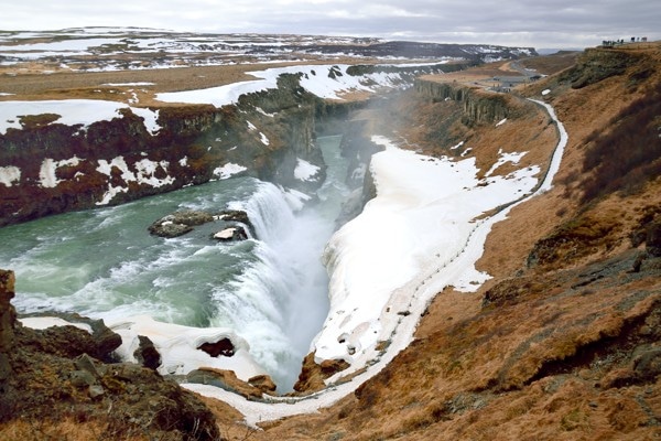 cascade gullfoss