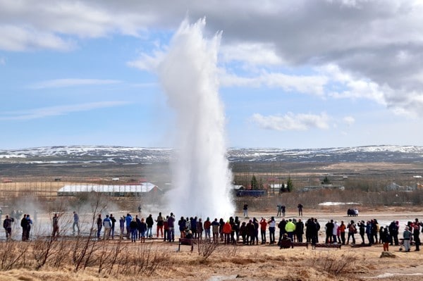 geyser en islande