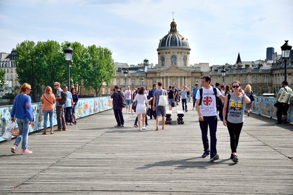 sur le pont des arts