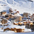 Val thorens sous la neige