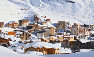 Val thorens sous la neige
