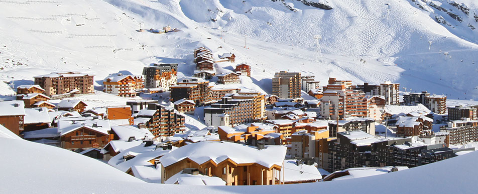 Val thorens sous la neige